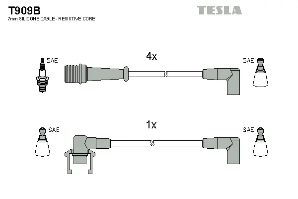 Ignition Cable Kit (T909B)