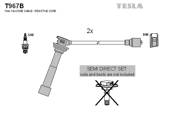 Ignition Cable Kit (T967B)