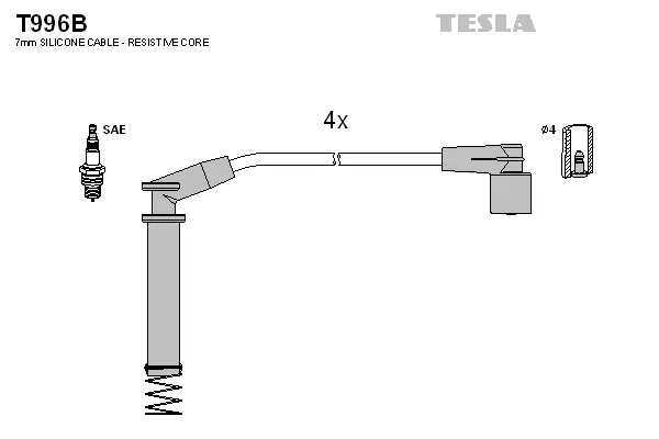 Ignition Cable Kit (T996B)