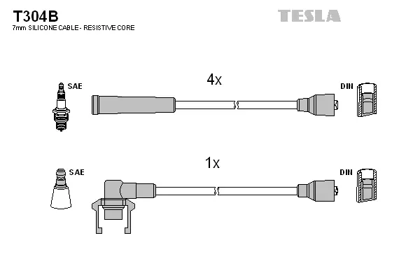 Ignition Cable Kit (T304B)