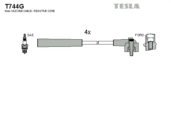 Ignition Cable Kit (T744G)