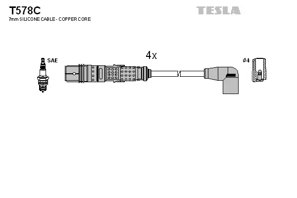 Ignition Cable Kit (T578C)