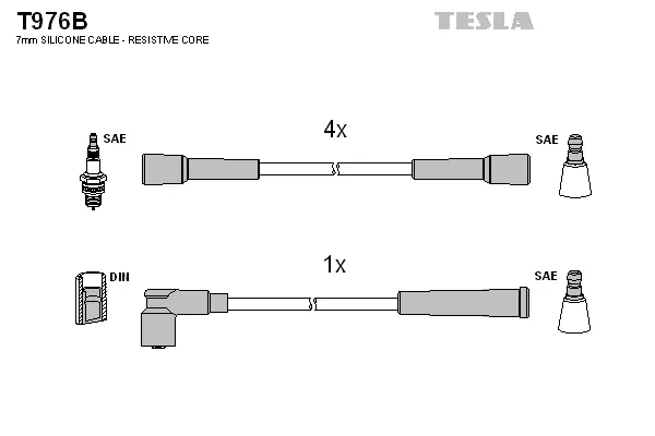 Ignition Cable Kit (T976B)
