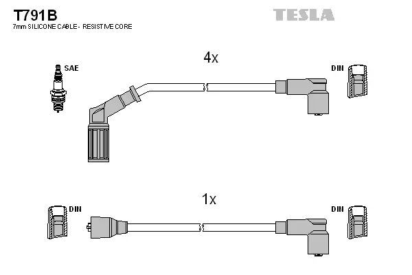 Ignition Cable Kit (T791B)