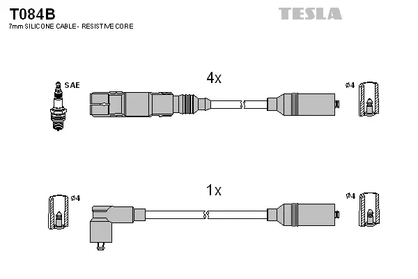 Ignition Cable Kit (T084B)