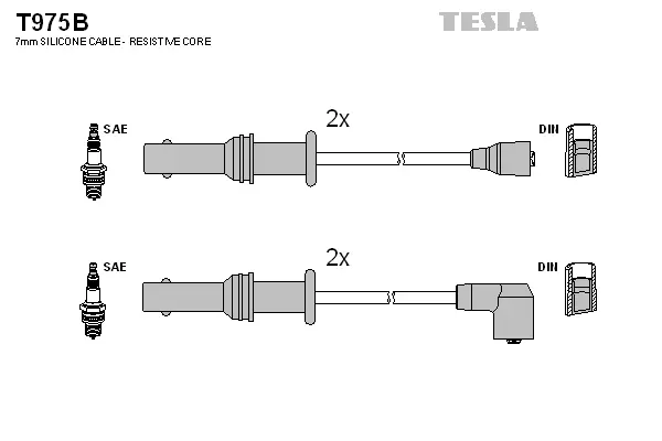 Ignition Cable Kit (T975B)