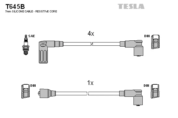 Ignition Cable Kit (T645B)