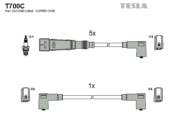 Ignition Cable Kit (T700C)