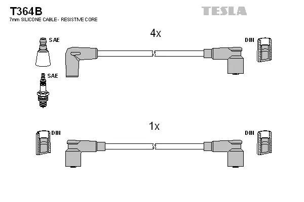 Ignition Cable Kit (T364B)