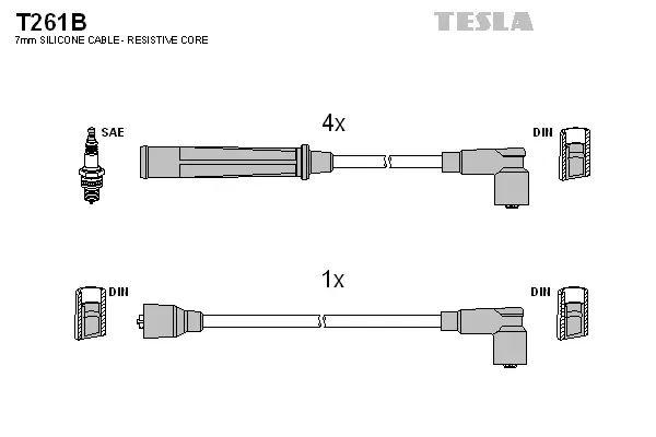 Ignition Cable Kit (T261B)