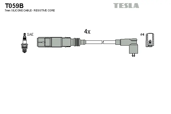 Ignition Cable Kit (T059B)