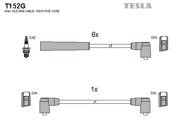 Ignition Cable Kit (T152G)