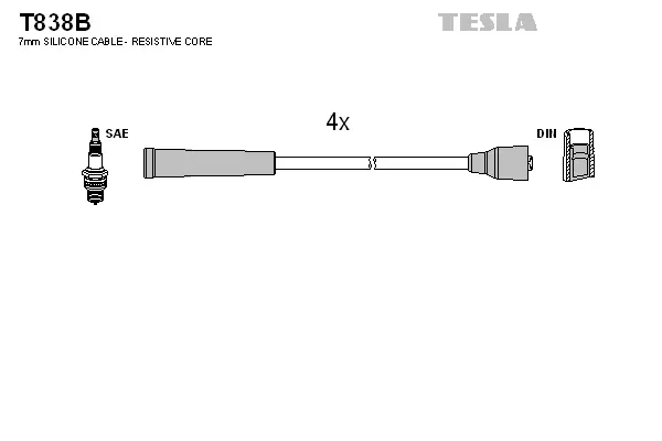 Ignition Cable Kit (T838B)