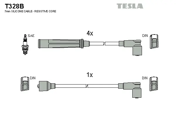 Ignition Cable Kit (T328B)