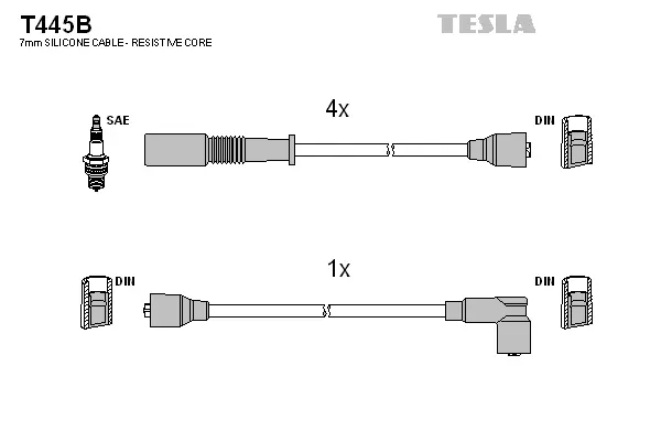 Ignition Cable Kit (T445B)