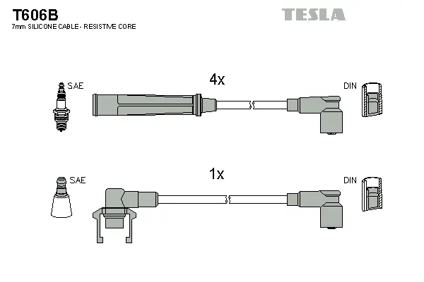 Ignition Cable Kit (T606B)