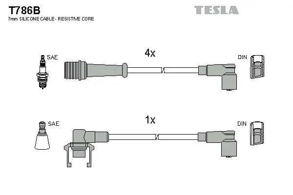 Ignition Cable Kit (T786B)