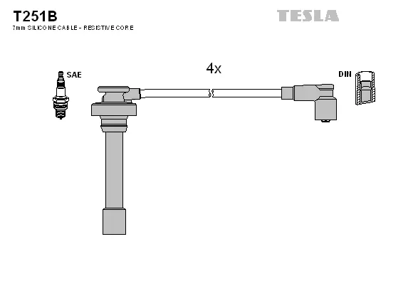 Ignition Cable Kit (T251B)