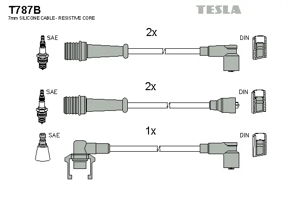 Ignition Cable Kit (T787B)