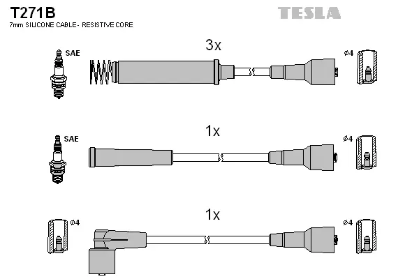 Ignition Cable Kit (T271B)
