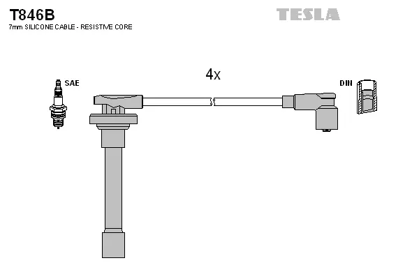 Ignition Cable Kit (T846B)