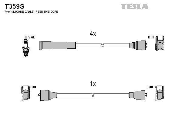 Ignition Cable Kit (T359S)