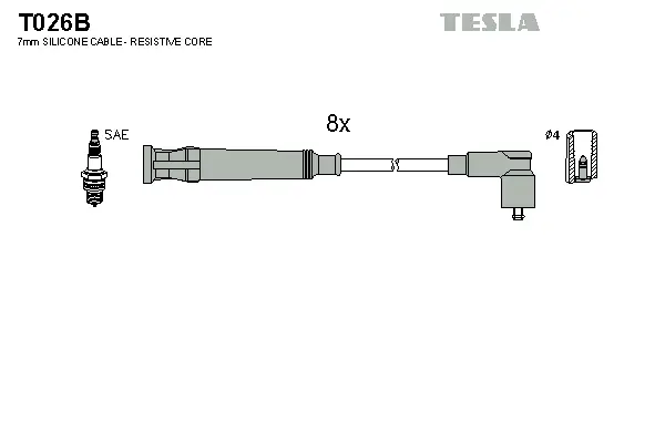 Ignition Cable Kit (T026B)