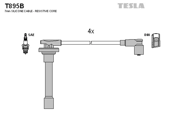 Ignition Cable Kit (T895B)