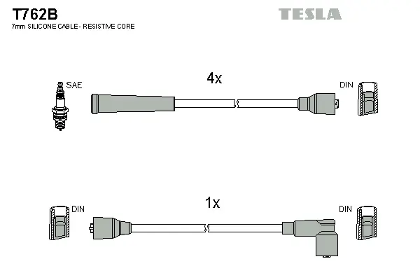Ignition Cable Kit (T762B)