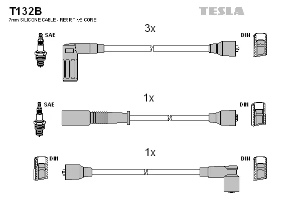 Ignition Cable Kit (T132B)