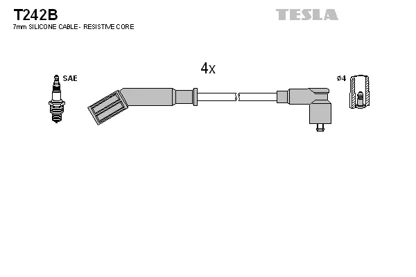 Ignition Cable Kit (T242B)