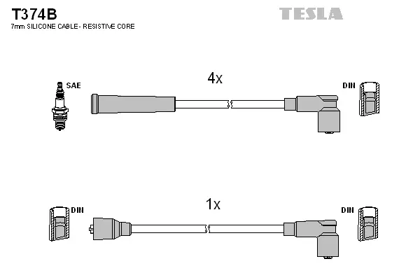 Ignition Cable Kit (T374B)
