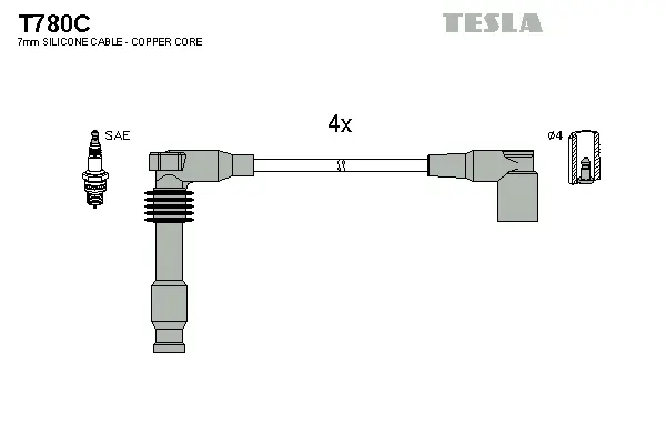 Ignition Cable Kit (T780C)