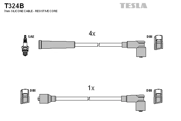Ignition Cable Kit (T324B)