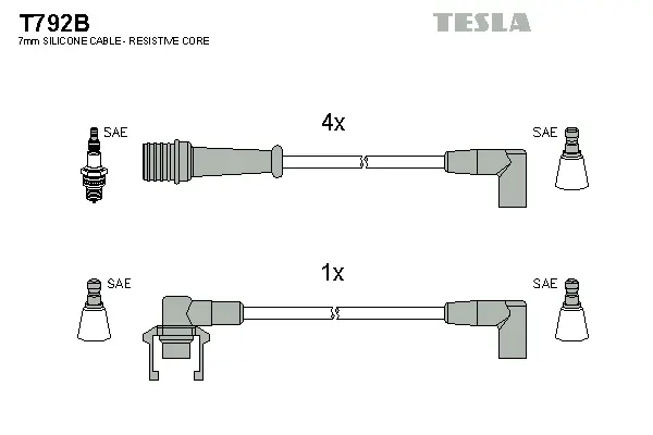 Ignition Cable Kit (T792B)