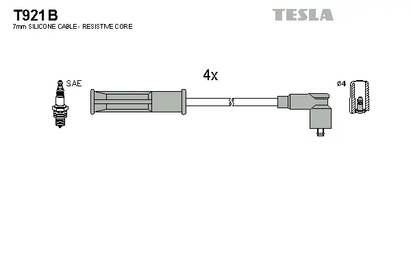 Ignition Cable Kit (T921B)