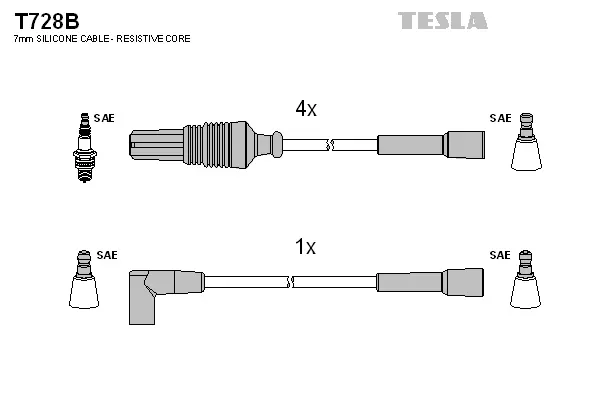 Ignition Cable Kit (T728B)