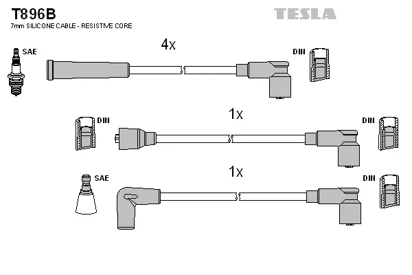 Ignition Cable Kit (T896B)