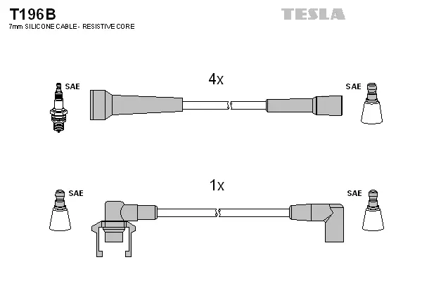 Ignition Cable Kit (T196B)