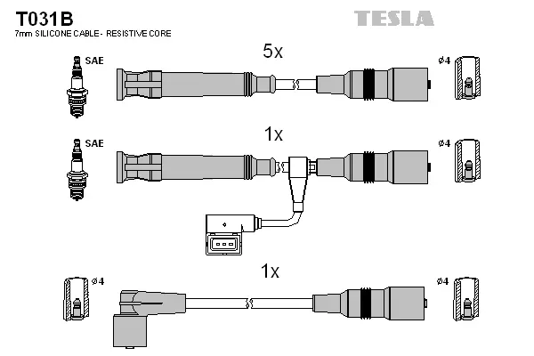 Ignition Cable Kit (T031B)