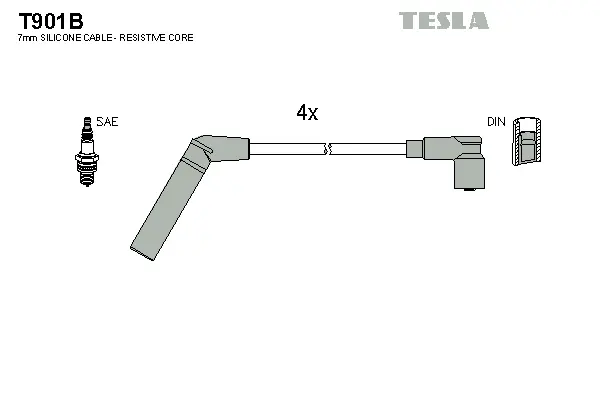 Ignition Cable Kit (T901B)