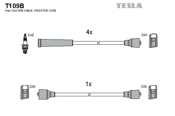 Ignition Cable Kit (T109B)