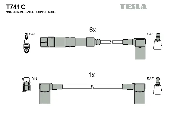 Ignition Cable Kit (T741C)