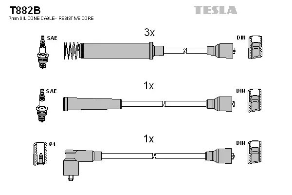 Ignition Cable Kit (T882B)