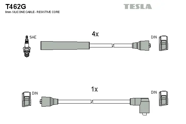 Ignition Cable Kit (T462G)