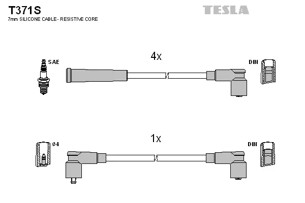 Ignition Cable Kit (T371S)