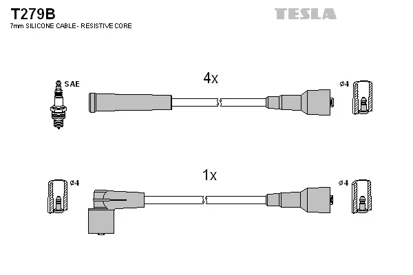Ignition Cable Kit (T279B)