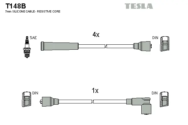 Ignition Cable Kit (T148B)