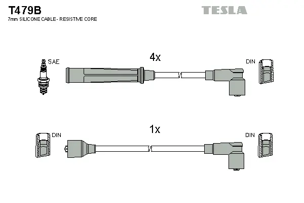 Ignition Cable Kit (T479B)