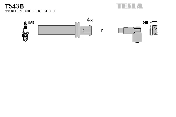 Ignition Cable Kit (T543B)